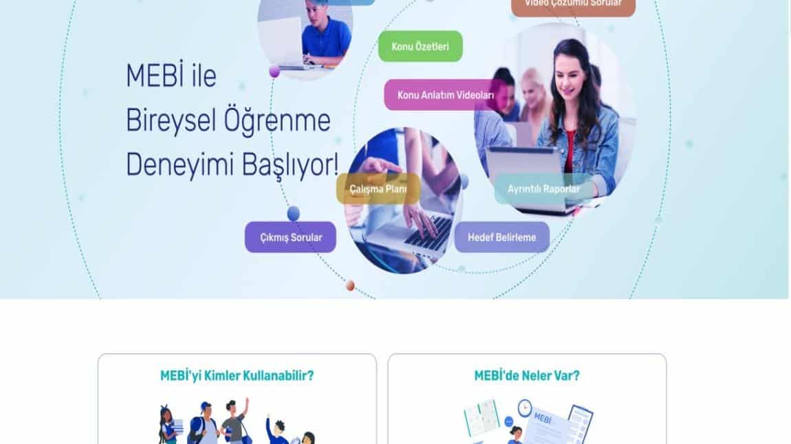 MEBİ BİREYSEL ÖĞRENME PLATFORMU 